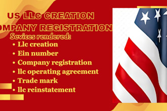 usa llc registration llc creation company formation boi, profit first bookkeepin