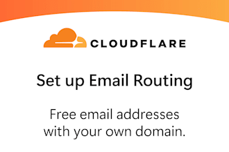 set up cloudflare email routing