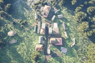 create an unreal engine environments map, unreal engine world, blueprint