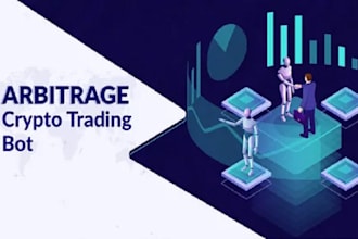 develop crypto trading bot, arbitrage bot, trading bot, crypto bot, hft bot
