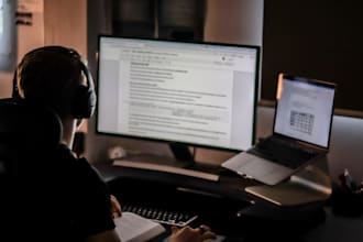 do your video or audio transcription and can write description