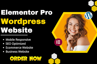 fix elementor, design wordpress with elementor pro, and clone websites