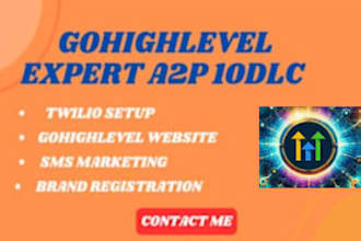 register your a2p 10dlc activation gohighlevel twilio lead connector reireply