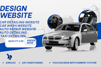 car detailing website  car wash website auto repair website  auto detailing