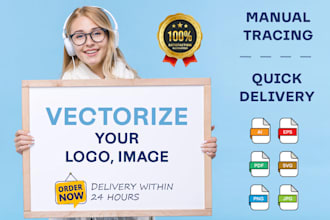 design or redesign, recreate, update logo and any graphics