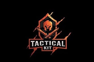 design professional modern and bold military tactics logo