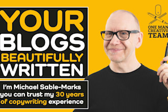 write beautiful blogs for you