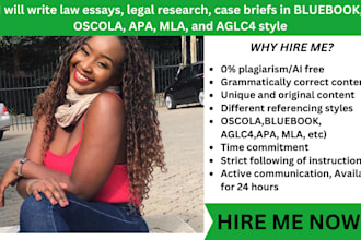 do legal research for you