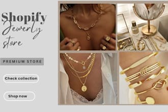 design shopify jewelry store fashion jewellry store shopify jewelry store