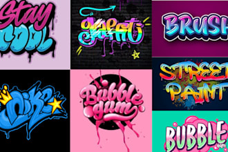 typography, graffiti, lettering, and text logo design