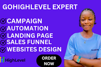 build gohighlevel website lading page campaign gohighlevel va crm expert flodesk
