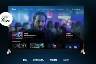 develop ott video app, samsung tv app, lgwebos tv app, apple smart tv app