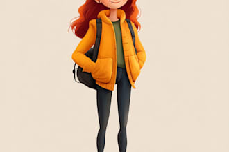 do 2d game character design and animation