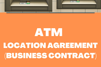 send you a atm location agreement