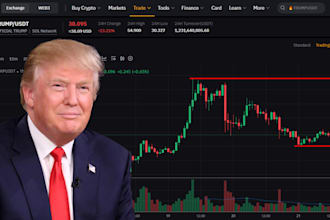 build trump coin, clone trump coin, token creation, trump booster, trump token