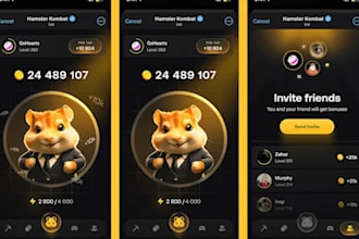 develop a crypto miniapp, webapp, game for you on telegram