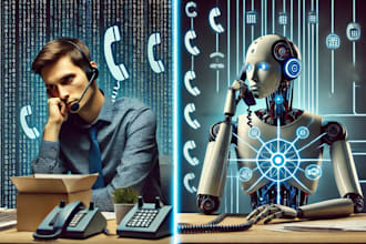create an ai call answering bot to handle unlimited calls