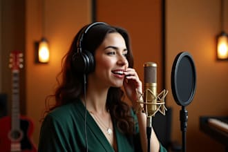 be your female gospel singer, music producer, edm, rnb, pop singer