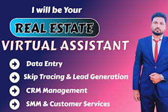 be your monthly real estate virtual assistant
