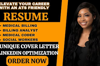write medical billing, medical coder, billing analyst, social workers