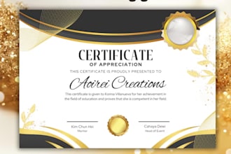 do certificate design, diploma certificate, custom certificate design
