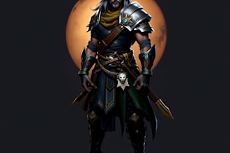 do design a dnd character art and dnd character art