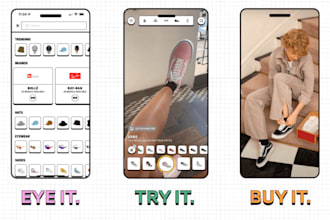 develop virtual tryon app, virtual fitting room, lidar scanner app