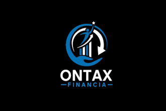 do financial logo design with brand identity in your range