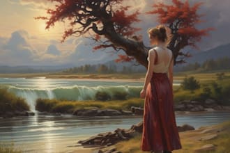 make your photo into a digital oil painting
