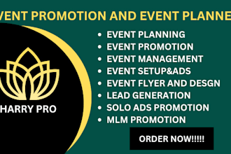 do event promotion, mlm promotion, mlm sales funnel