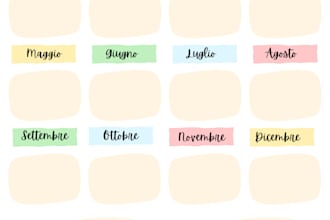 creo planner personalizzati per le tue esigenze