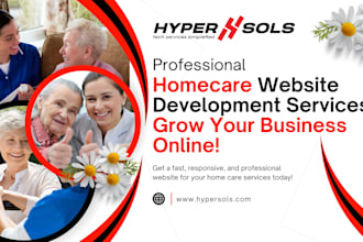 build custom medical, healthcare staffing agency, home care, and dental website