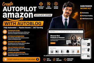 create autopilot amazon affiliate store with autoblog