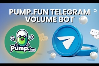 create telegram trading bot volume holder copytrading pump fun crypto blockchain