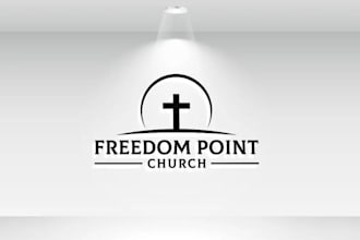 design a unique and professional church logo for your brand