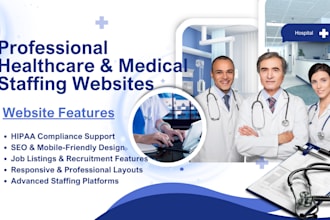 build healthcare, medical staffing agency hostinger, bluehost website