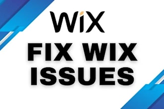 fix  wix responsive issues, wix troubleshoot, wix maintenance, wix fix bug