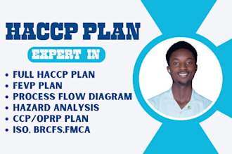 help you with haccp and food safety documents