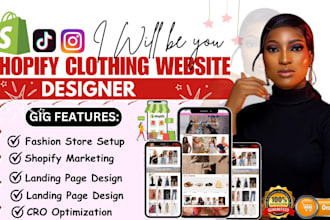design shopify website, streetwear fashion store, clothing dropshipping website