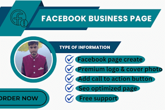 design a distinctive facebook page or fan page setup
