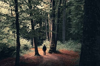 create cinematic dark and moody photo edits with dramatic tones