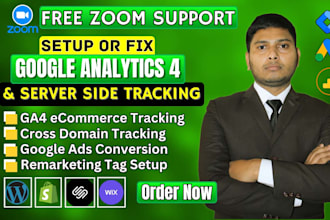 setup google analytics 4,ga4 server side tracking,ga4 ecommerce tracking via GTM