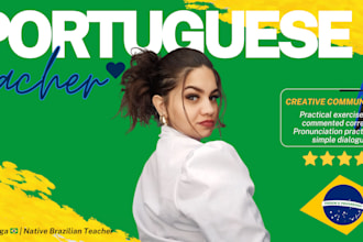 teach you brazilian portuguese with fun and personalized lessons