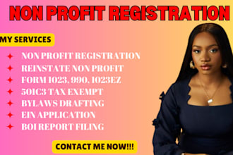register your non profit, do tax exempt, 501c3, bylaws, form 1023, 990, ein