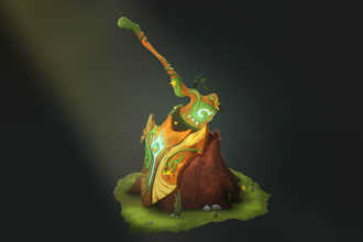 make low poly and high poly 3d assets