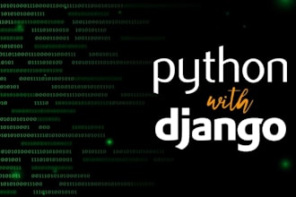 develop a fullstack web app using react js and django