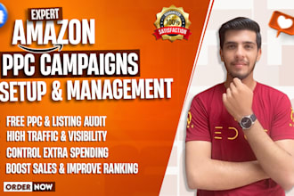 setup and manage amazon PPC campaign and amazon ads campaign and amazon fba PPC