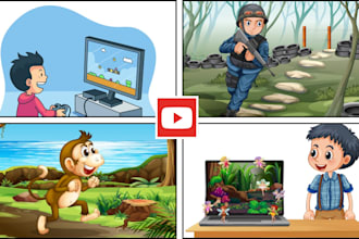 create stunning cartoon youtube thumbnails