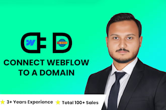 connect your domain to your webflow website