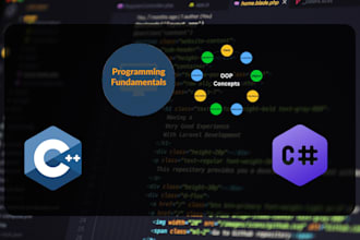 teach you  fundamentals and oop concepts of programming